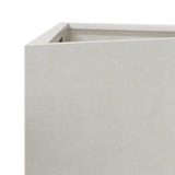 Plantenbakken 2 st driehoek 50x43x75 cm roestvrij staal - AllerleiShop