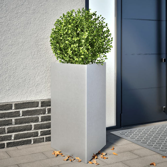 Plantenbak driehoek 50x43x75 cm gegalvaniseerd staal - AllerleiShop