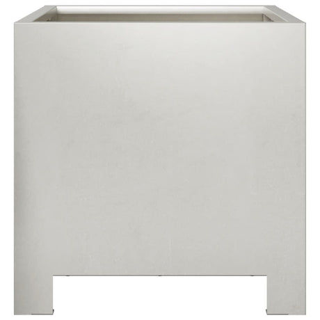 Plantenbakken 2 st 30x30x30 cm roestvrij staal - AllerleiShop