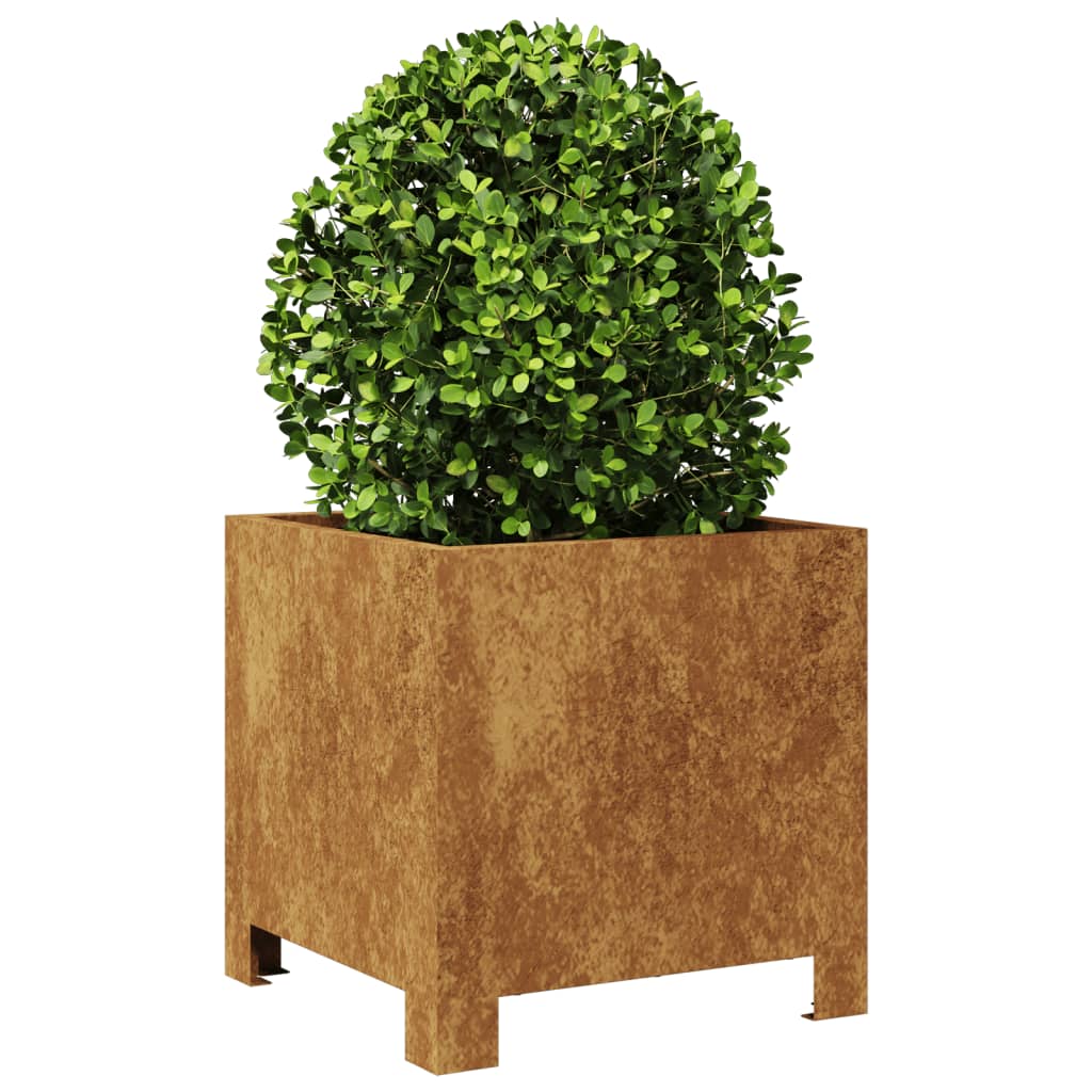 Plantenbak 30x30x30 cm cortenstaal - AllerleiShop