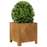 Plantenbak 30x30x30 cm cortenstaal - AllerleiShop