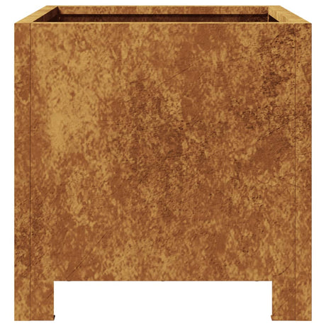 Plantenbakken 2 st 30x30x30 cm cortenstaal - AllerleiShop