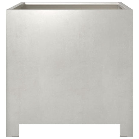 Plantenbakken 2 st 40x40x40 cm roestvrij staal - AllerleiShop