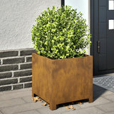 Plantenbak 40x40x40 cm cortenstaal - AllerleiShop