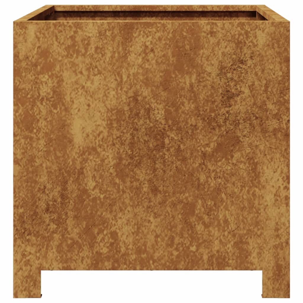 Plantenbakken 2 st 40x40x40 cm cortenstaal - AllerleiShop