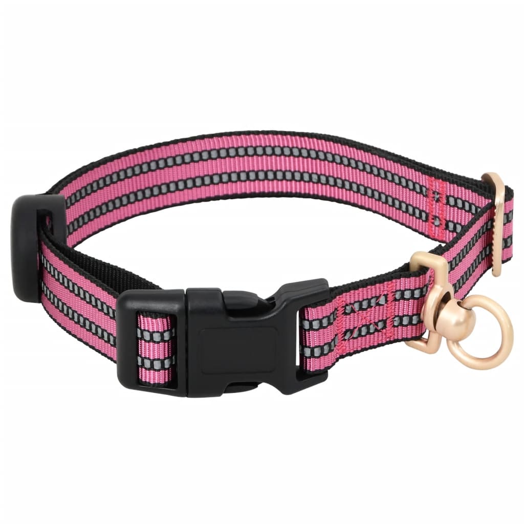 Hondentuigje met riem en halsband verstelbaar M roze - AllerleiShop