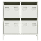 Dressoir 68x39x73,5 cm koudgewalst staal wit - AllerleiShop