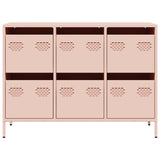 Dressoir 101,5x39x73,5 cm koudgewalst staal roze - AllerleiShop