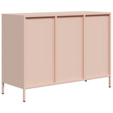 Dressoir 101,5x39x73,5 cm koudgewalst staal roze - AllerleiShop