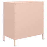 Dressoir 68x39x73,5 cm koudgewalst staal roze - AllerleiShop