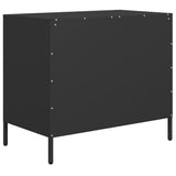 Dressoir 68x39x58,5 cm koudgewalst staal zwart - AllerleiShop