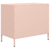 Dressoir 68x39x58,5 cm koudgewalst staal roze - AllerleiShop