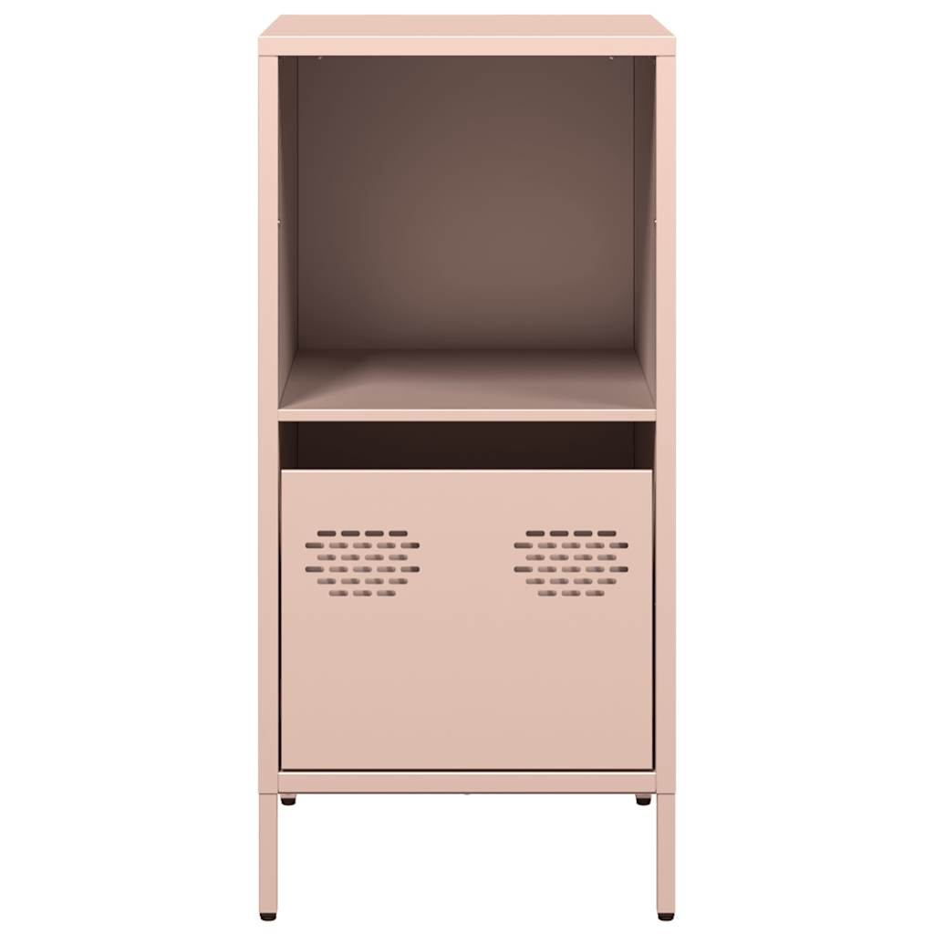 Dressoir 35x39x73,5 cm koudgewalst staal roze - AllerleiShop