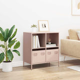 Dressoir 68x39x73,5 cm koudgewalst staal roze - AllerleiShop