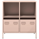 Dressoir 68x39x73,5 cm koudgewalst staal roze - AllerleiShop