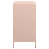 Dressoir 68x39x73,5 cm koudgewalst staal roze - AllerleiShop