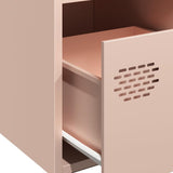 Dressoir 68x39x73,5 cm koudgewalst staal roze - AllerleiShop