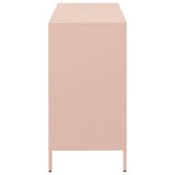 Dressoir 101,5x39x73,5 cm koudgewalst staal roze - AllerleiShop