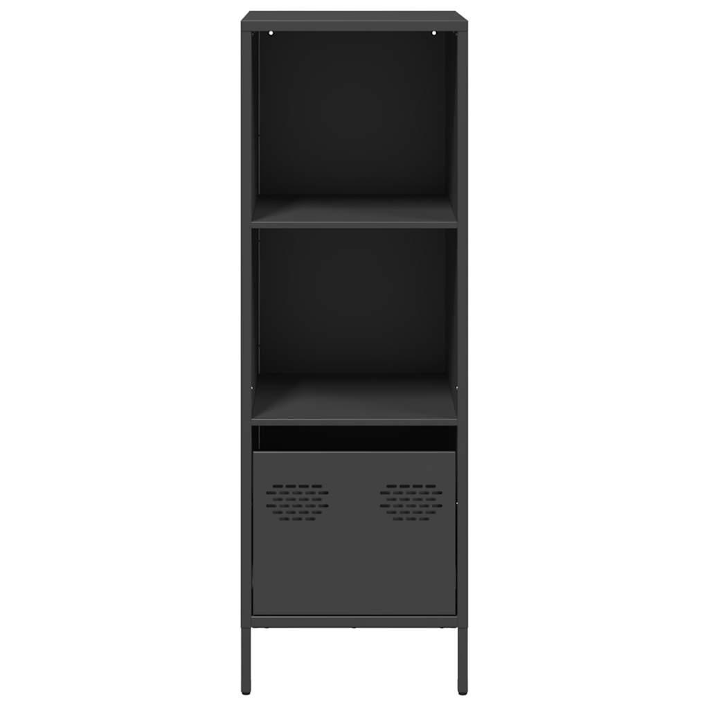 Hoge kast 35x39x103,5 cm staal zwart - AllerleiShop