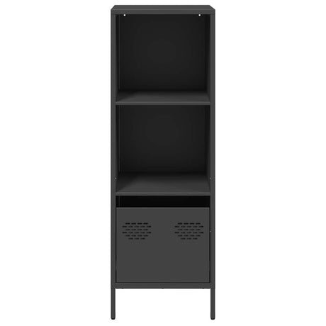 Hoge kast 35x39x103,5 cm staal zwart - AllerleiShop