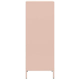 Hoge kast 35x39x103,5 cm staal roze - AllerleiShop