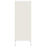 Hoge kast 35x39x103,5 cm staal wit - AllerleiShop