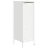 Hoge kast 35x39x103,5 cm staal wit - AllerleiShop