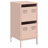 Dressoir 35x39x73,5 cm koudgewalst staal roze - AllerleiShop