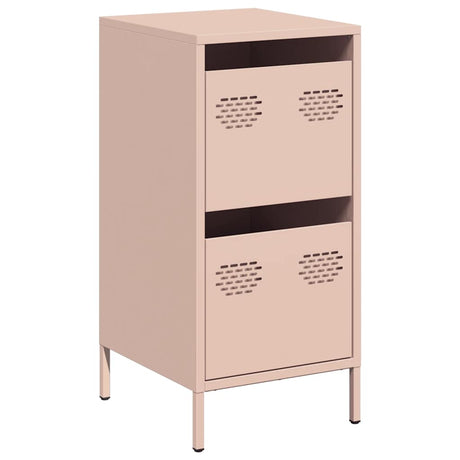 Dressoir 35x39x73,5 cm koudgewalst staal roze - AllerleiShop