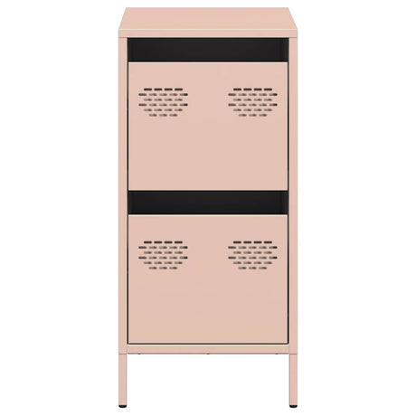 Dressoir 35x39x73,5 cm koudgewalst staal roze - AllerleiShop