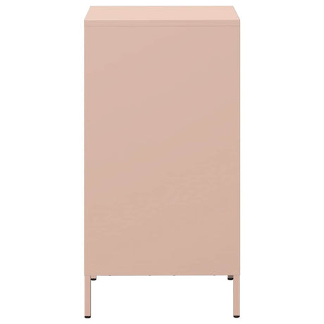 Dressoir 35x39x73,5 cm koudgewalst staal roze - AllerleiShop