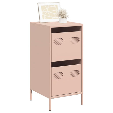 Dressoir 35x39x73,5 cm koudgewalst staal roze - AllerleiShop