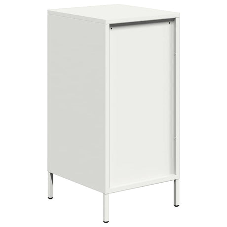 Dressoir 35x39x73,5 cm koudgewalst staal wit - AllerleiShop