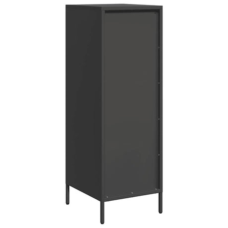 Hoge kast 39x35x103,5 cm staal zwart - AllerleiShop