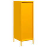 Hoge kast 39x35x103,5 cm staal mosterdgeel - AllerleiShop