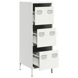 Hoge kast 39x35x103,5 cm staal zwart - AllerleiShop