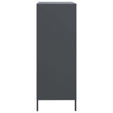 Hoge kast 68x39x103,5 cm staal antracietkleurig - AllerleiShop