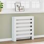 Radiatorombouw 78x20x82 cm bewerkt hout wit - AllerleiShop