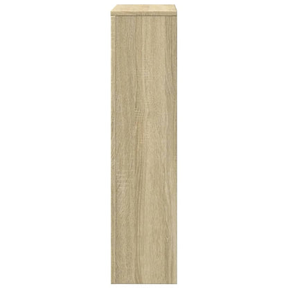 Radiatorombouw 78x20x82 cm bewerkt hout sonoma eikenkleurig - AllerleiShop