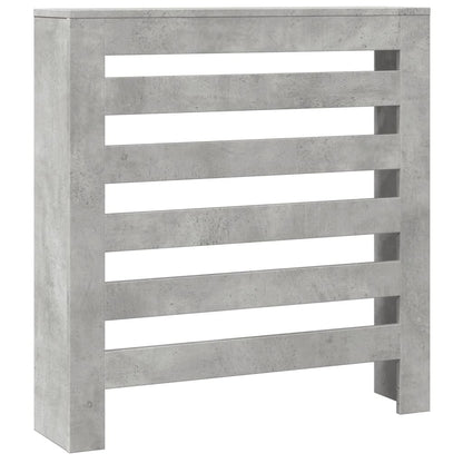 Radiatorombouw 78x20x82 cm bewerkt hout betongrijs - AllerleiShop