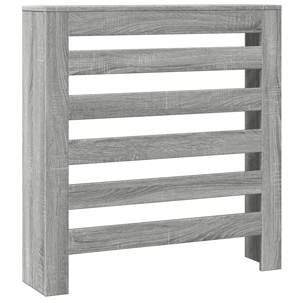 Radiatorombouw 78x20x82 cm bewerkt hout grijs sonoma eikenkleur - AllerleiShop