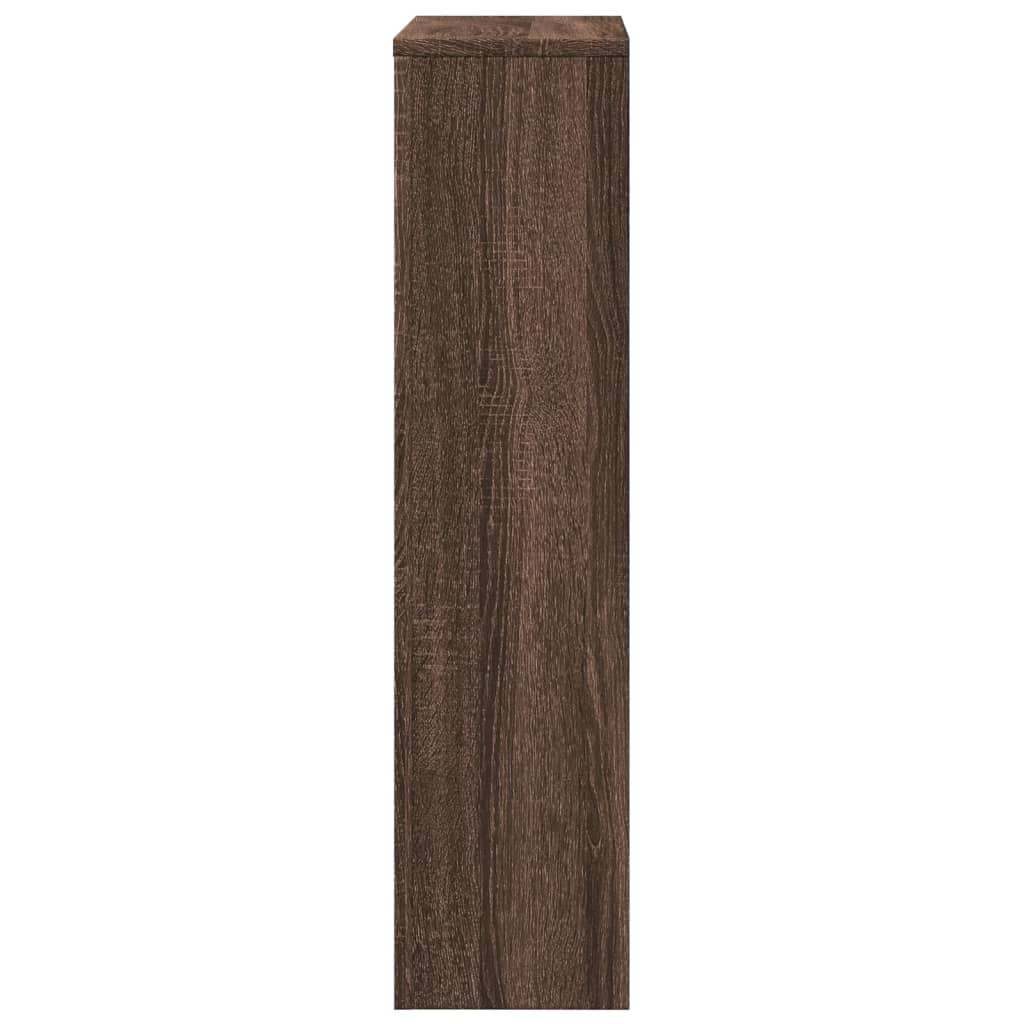 Radiatorombouw 78x20x82 cm bewerkt hout bruin eikenkleurig - AllerleiShop