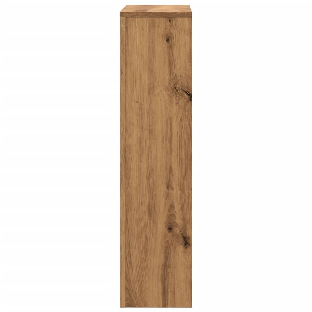 Radiatorombouw 78x20x82 cm bewerkt hout artisanaal eikenkleur - AllerleiShop