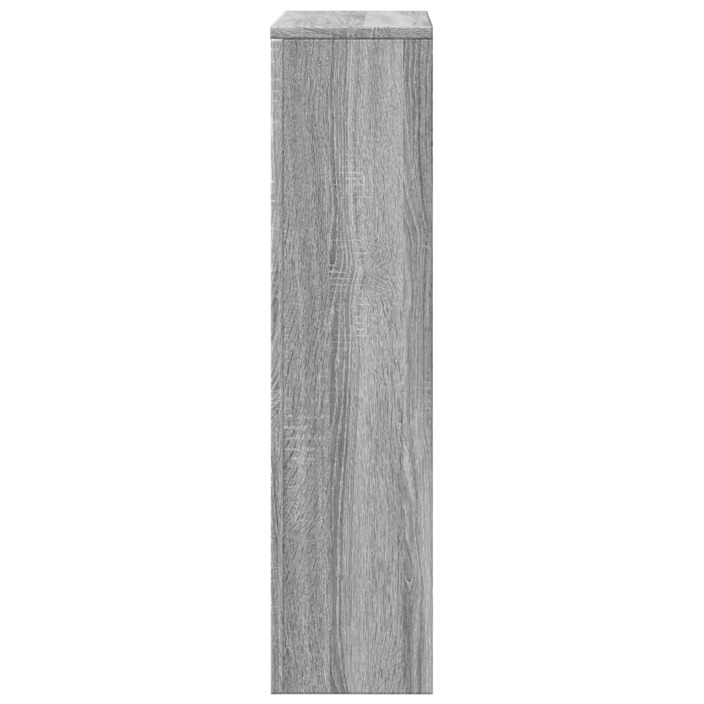 Radiatorombouw 104x20x82 cm bewerkt hout grijs sonoma eiken - AllerleiShop