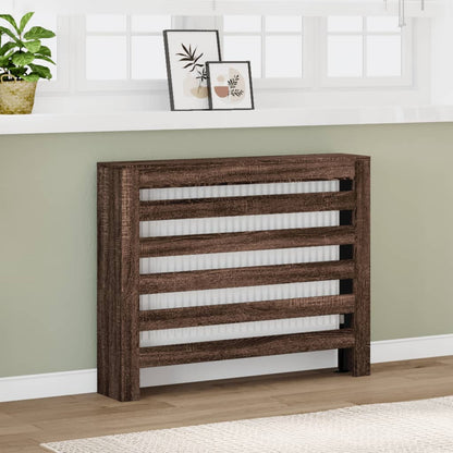 Radiatorombouw 104x20x82 cm bewerkt hout bruin eikenkleurig - AllerleiShop