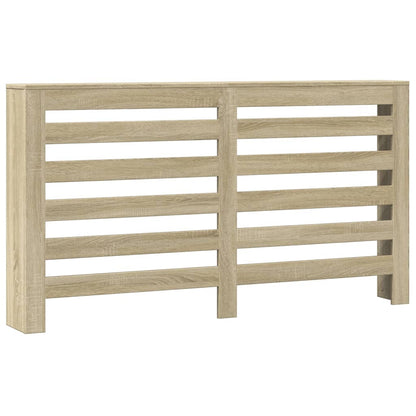 Radiatorombouw 149x20x82 cm bewerkt hout sonoma eikenkleurig - AllerleiShop