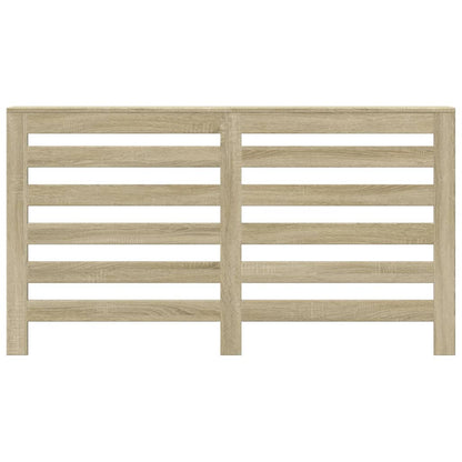 Radiatorombouw 149x20x82 cm bewerkt hout sonoma eikenkleurig - AllerleiShop