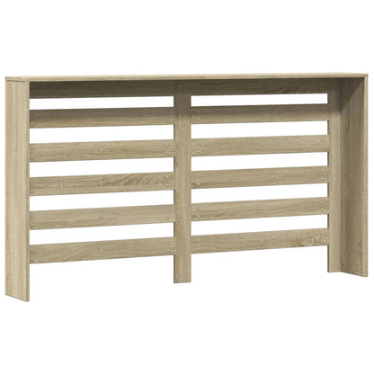 Radiatorombouw 149x20x82 cm bewerkt hout sonoma eikenkleurig - AllerleiShop