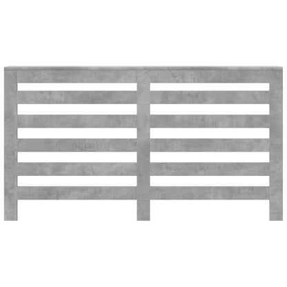 Radiatorombouw 149x20x82 cm bewerkt hout betongrijs - AllerleiShop