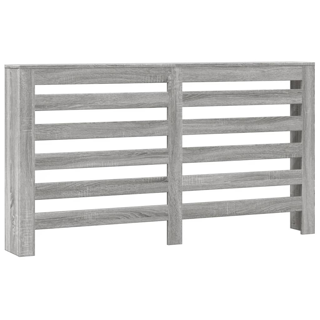 Radiatorombouw 149x20x82 cm bewerkt hout grijs sonoma eiken - AllerleiShop